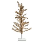 H for Happy&trade; Tabletop Decorative Christmas Tree in Gold