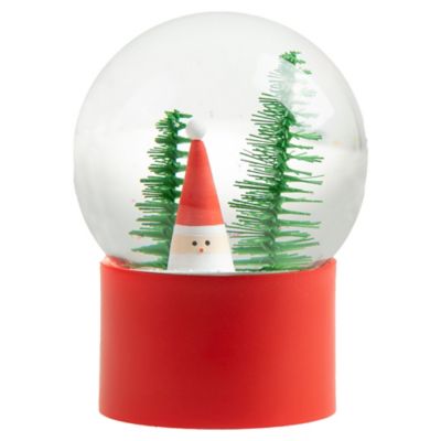 H for Happy&trade; Santa Claus Christmas Snow Globe
