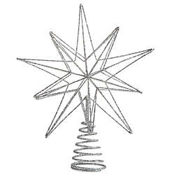 H for Happy™ Wire Star Christmas Tree Topper in Silver