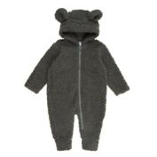 mighty goods&trade; Zip-Up Teddy Sherpa Hooded Pram