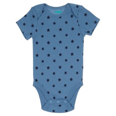 mighty goods&trade; Size 24M 5-Pack Short Sleeve Bodysuits in Multi Stars. View a larger version of this product image.