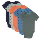 Alternate image 0 for mighty goods&trade; Size 24M 5-Pack Short Sleeve Bodysuits in Multi Stars