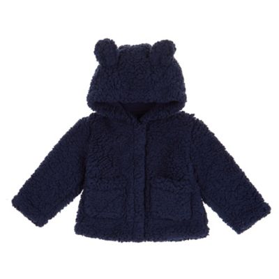 mighty goods&trade; Size 24M Teddy Sherpa Jacket in Navy Peacoat