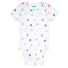 Alternate image 3 for mighty goods&trade; Size 18M 5-Pack Short Sleeve Bodysuits in Dots/Stripes