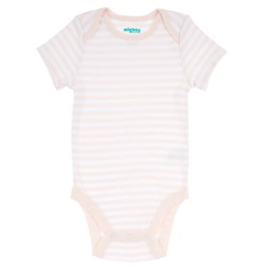mighty goods&trade; Size 18M 5-Pack Short Sleeve Bodysuits in Dots/Stripes. View a larger version of this product image.