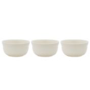 Bee &amp; Willow&trade; Asheville Vine Leaf Mini Dip Bowls in Cream (Set of 3)