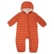mighty goods&trade; Zip-Up Sherpa Lined Puffer Pram in Orange Mango