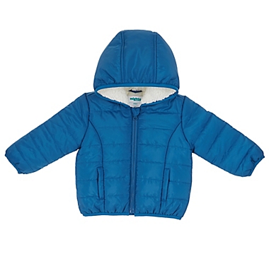 mighty goods&trade; Size 9M Puffer Jacket in Blue Valarta. View a larger version of this product image.