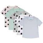 Alternate image 0 for mighty goods&trade; Size 2T 5-Pack Short Sleeve Tees in Multi Dot