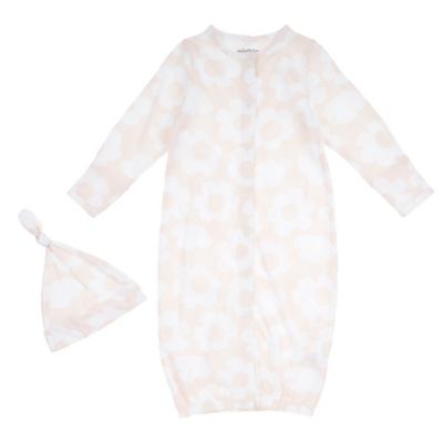 mighty goods&trade; Size 3M 2-Piece Sleepgown and Hat Set in Rosewater Flower