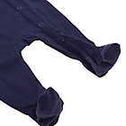 Alternate image 4 for mighty goods&trade; Size 3M 3-Pack Snap Front Footies in Navy Whale Combo