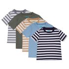 Alternate image 0 for mighty goods&trade; Size 2T 5-Pack Short Sleeve T-Shirts in Stripes/Solids