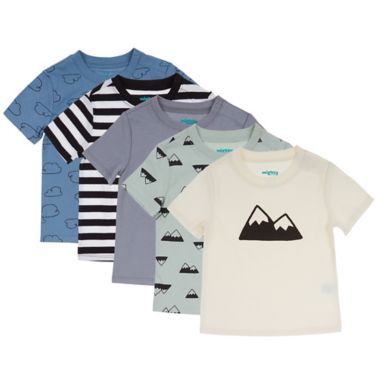 mighty goods&trade; Size 2T 5-Pack Short Sleeve T-Shirts in Multi Mountains/Clouds. View a larger version of this product image.