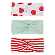 mighty goods&trade; 3-Pack Headbands in Green Apple Combo