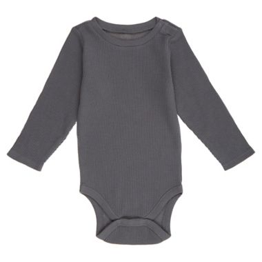 mighty goods&trade; Size 24M Long Sleeve Thermal Bodysuit in Grey Castor. View a larger version of this product image.