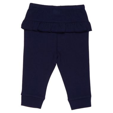 mighty goods&trade; Size 12M 2-Pack Joggers in Navy Peacoat/Yellow. View a larger version of this product image.