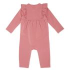 Alternate image 1 for mighty goods&trade; Size 18M Long-Sleeve Ruffle Jumpsuit in Dusty Rose