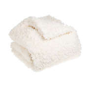 Nestwell&trade; Faux Sheep Throw Blanket in White