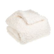Nestwell&trade; Faux Sheep Throw Blanket in White