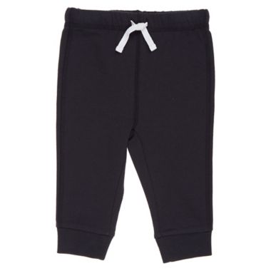 mighty goods&trade; Size 24M 2-Pack Joggers in Black Jet/Charcoal Heather. View a larger version of this product image.