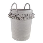 ever &amp; ever&trade; Ruffle Rope Laundry Hamper