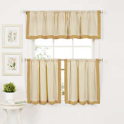 Wilton 36-Inch Window Curtain Tier Pair in Gold