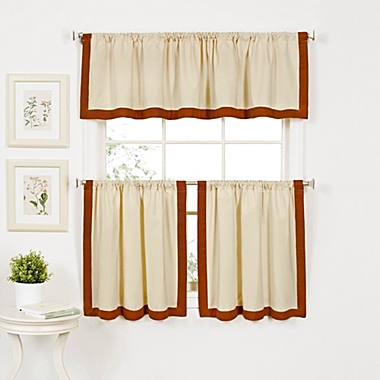 Wilton 36-Inch Window Curtain Tier Pair in Spice. View a larger version of this product image.