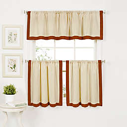 Wilton 24-Inch Window Curtain Tier Pair in Spice