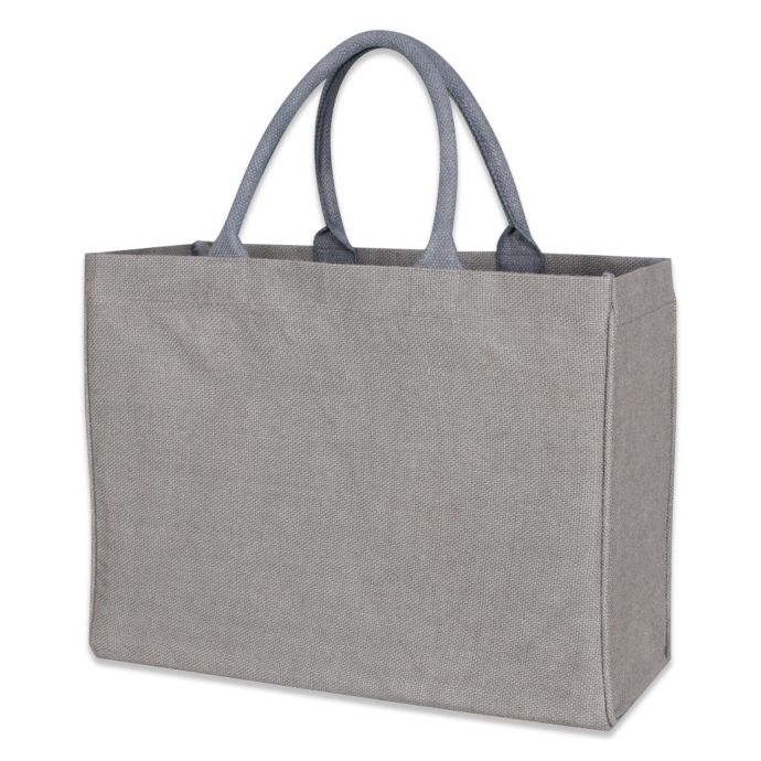Jute Market Tote Bag in Pewter Bed Bath & Beyond