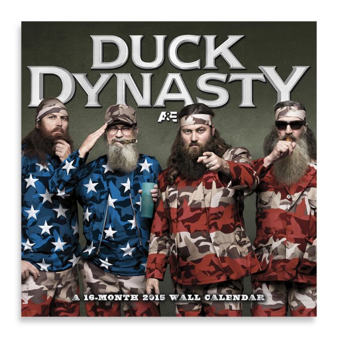 Duck Dynasty 2015 Wall Calendar | Bed Bath & Beyond