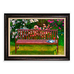 The Bench 31-Inch x 43-Inch Wall Art