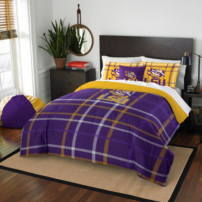 Lsu Embroidered Comforter Set Bed Bath Beyond