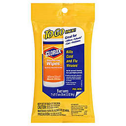 Clorox® Disinfecting Wipes 9-Count To-Go Pack Lemon