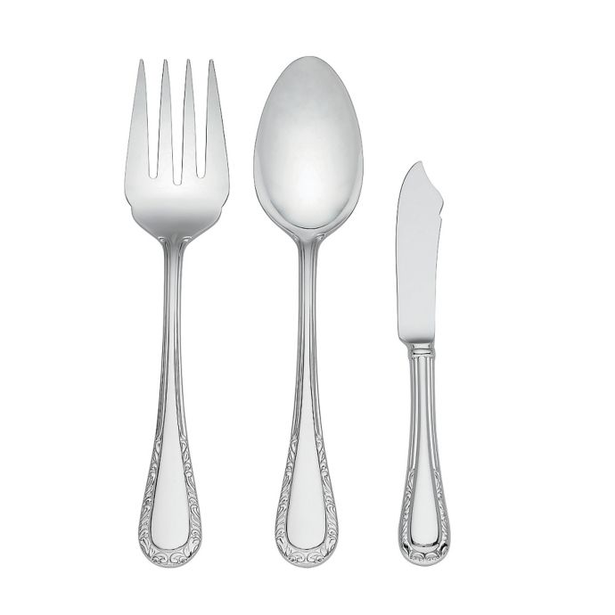 lenox venetian lace 3 piece serve se