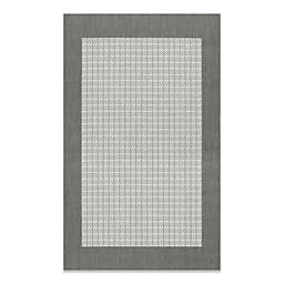 Couristan® Checkered Field Rug in Grey/White