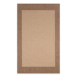 Couristan® Checkered Field Rug in Natural/Cocoa