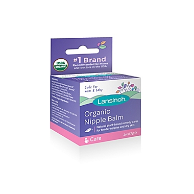 Lansinoh&reg; Organic 2 oz. Nipple Balm for Breastfeeding and Dry Skin. View a larger version of this product image.