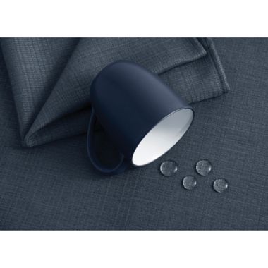 Noritake&reg; Colorwave 70-Inch Round Tablecloth in Blue. View a larger version of this product image.