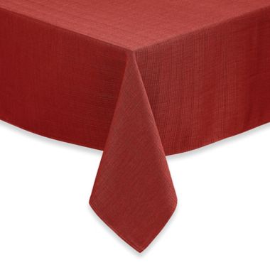 Noritake&reg; Colorwave 60-Inch x 102-Inch Oblong Tablecloth in Raspberry. View a larger version of this product image.