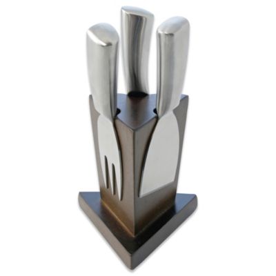 Swissmar 4-Piece Mini Cheese Knife Block Set