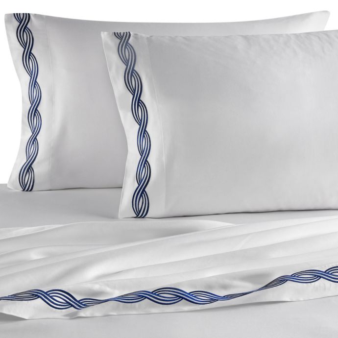 Peacock Alley Baroque Duvet Cover In Linen