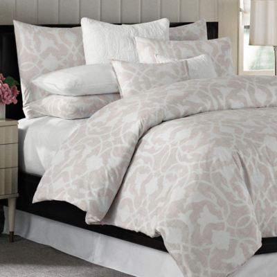 Barbara Barry Poetical Duvet Cover In Pink Blush Bed Bath Beyond