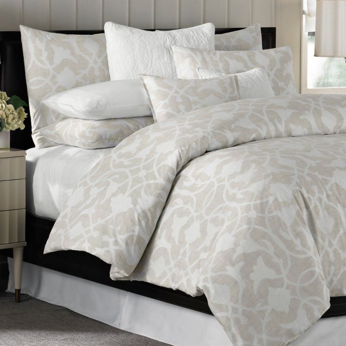 Barbara Barry Poetical Duvet Cover In Natural Bed Bath Beyond