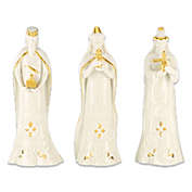 Lenox&reg; Divine Light Three Kings Nativity Figurines