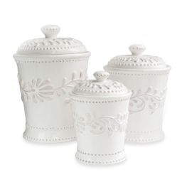 White Kitchen Canisters Bed Bath Beyond