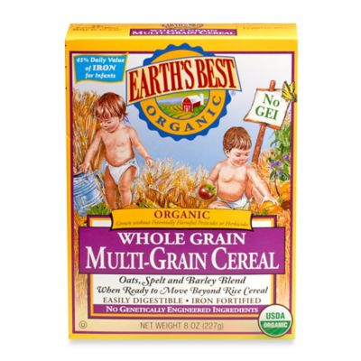 single grain iron fortified cereal