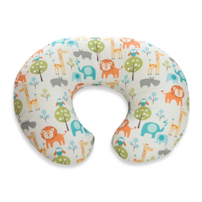 Boppy Infant Feeding Support Pillow With Peaceful Jungle