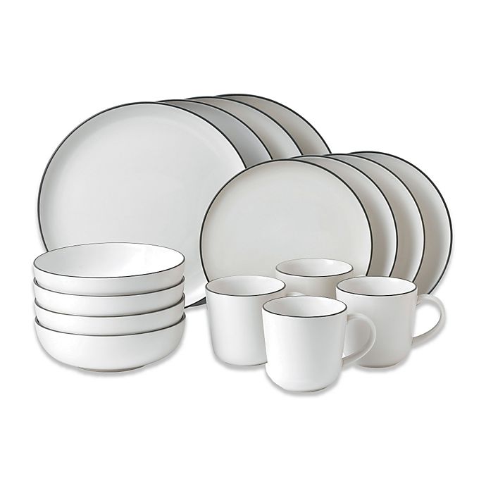 Gordon Ramsay by Royal Doulton® Bread Street 16-Piece Dinnerware Set in White | Bed Bath & Beyond