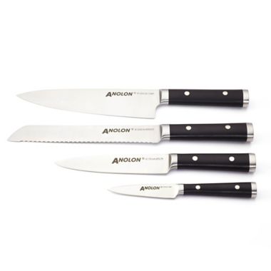Anolon&reg; Cutlery 5-Piece Knife Block Set. View a larger version of this product image.
