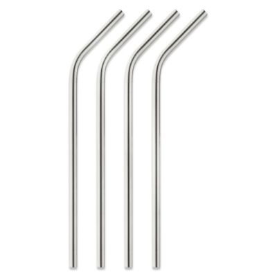 Stainless Steel Drinking Straws with Cleaning Brush